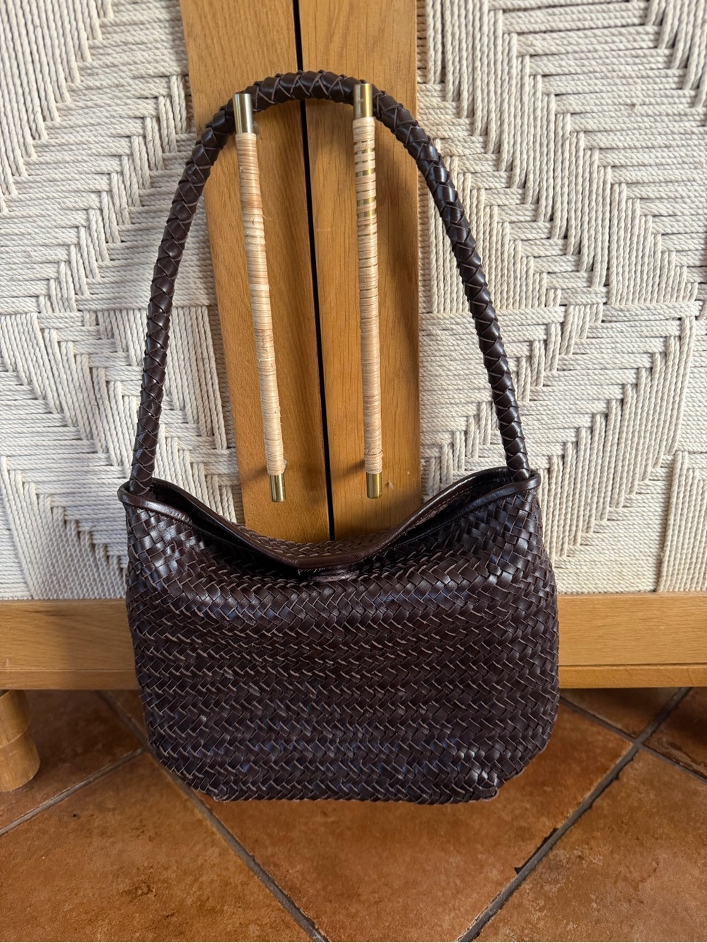 MADEWELL The Signature Woven Shoulder Bag $158 - Picture 6 of 8
